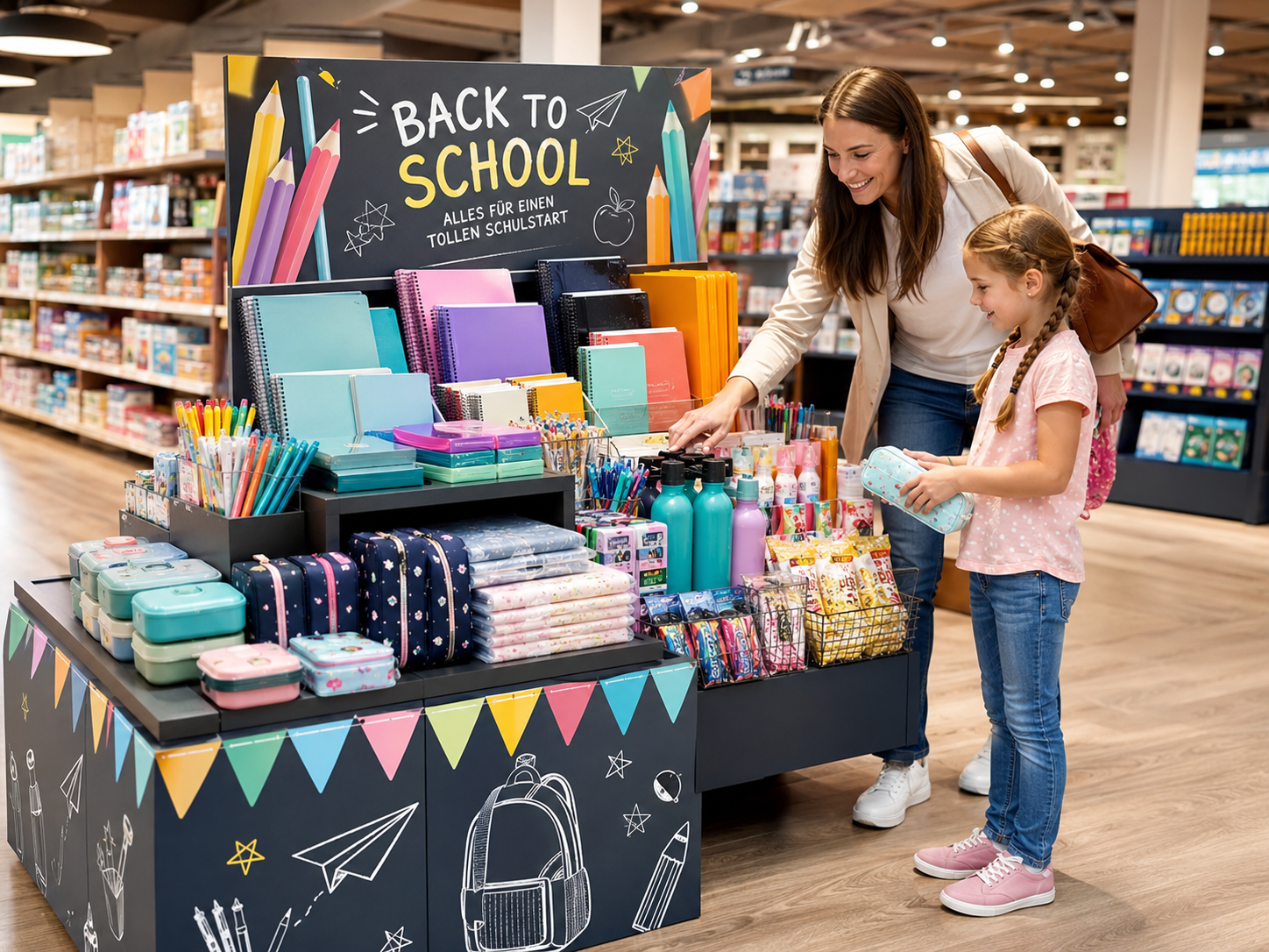 Back to School am POS: Wie Displays den Schulstart zum Kaufanlass machen